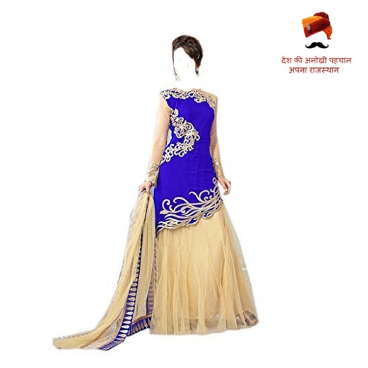 Semi Stitched Lehenga, Choli and Dupatta Set