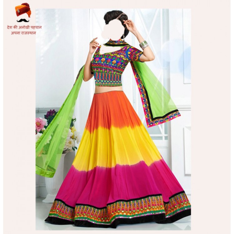 Vibrant Multi-Color Lehenga Choli