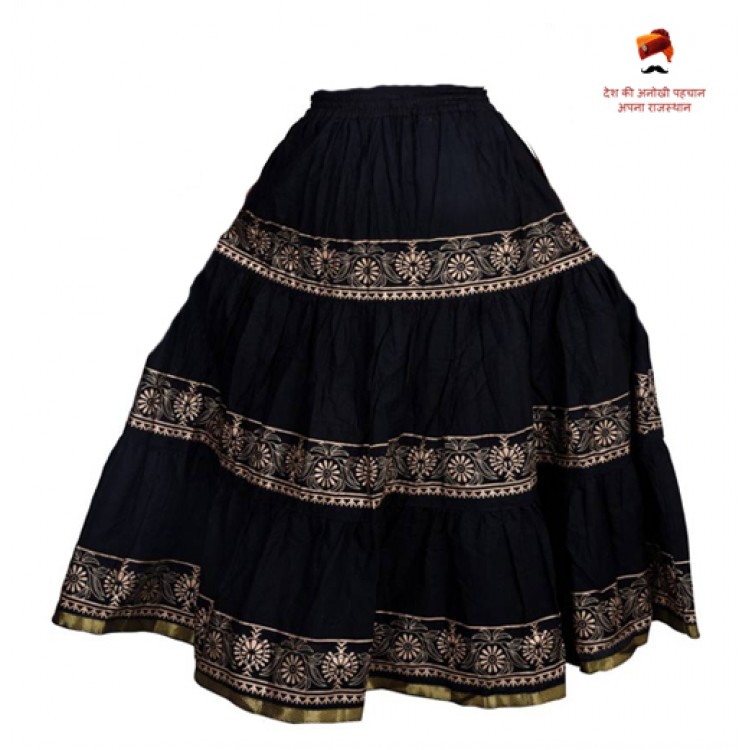 Decot Paradise Printed Women's Regular Multicolor Skirt