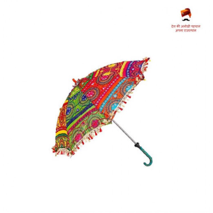 Traditional Umbrella Indian Handmade Rajasthani