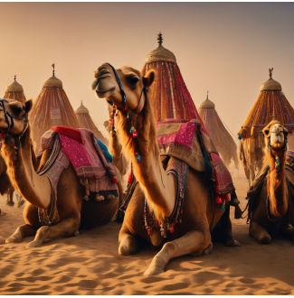 Bikaner Camel Festival 13  Jan –  15 Jan